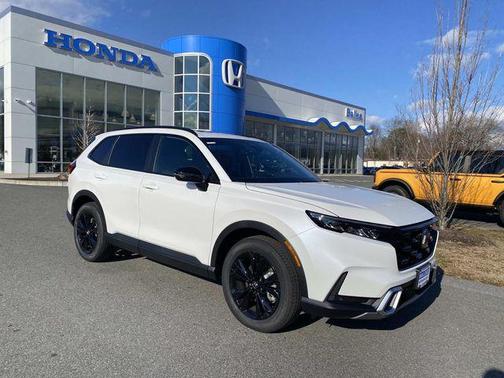 Platinum White Pearl 2026 Honda CR-V Hybrid Sport Touring AWD