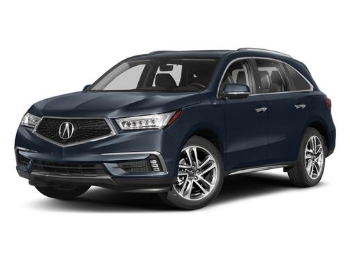 Fathom Blue Pearl 2018 Acura MDX 3.5L w/Advance Package