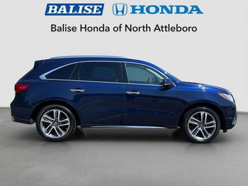 Fathom Blue Pearl 2018 Acura MDX 3.5L w/Advance Package