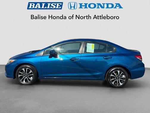 Dyno Blue Pearl 2015 Honda Civic EX