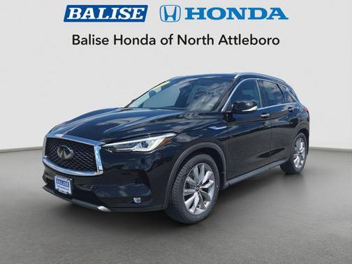Black Obsidian 2021 INFINITI QX50 LUXE AWD