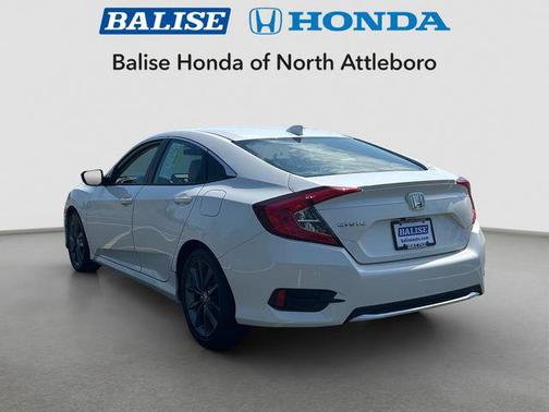 Platinum White Pearl 2021 Honda Civic EX