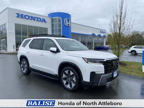Platinum White Pearl 2026 Honda Pilot Elite