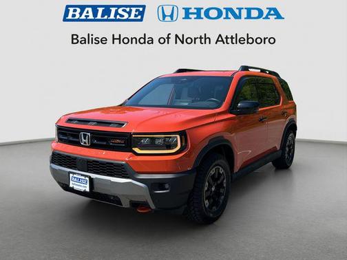 Sunset Orange 2026 Honda Passport AWD TrailSport Elite Blackout
