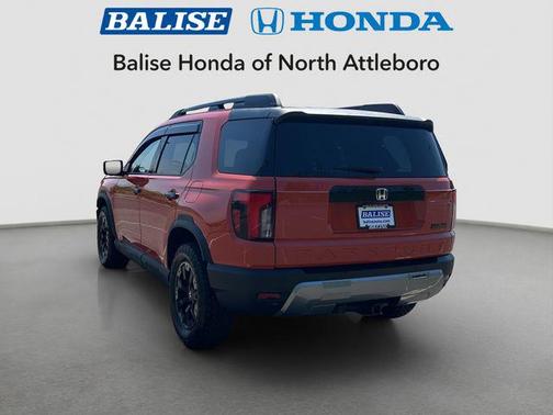 Sunset Orange 2026 Honda Passport AWD TrailSport Elite Blackout