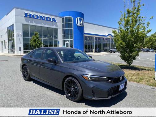 Meteorite Gray Metallic 2026 Honda Civic Sport