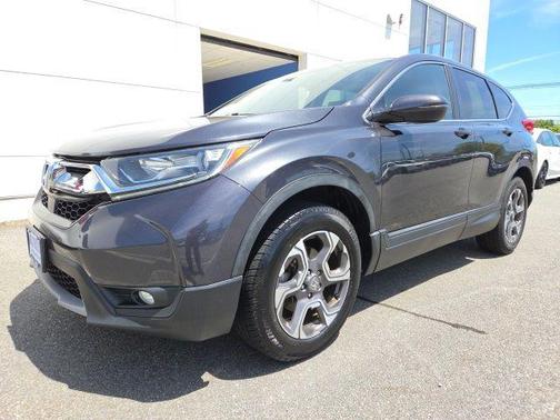 Gray 2018 Honda CR-V EX-L