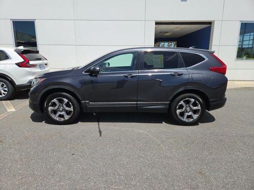Gray 2018 Honda CR-V EX-L