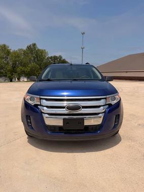 Deep Impact Blue Metallic 2013 Ford Edge SE