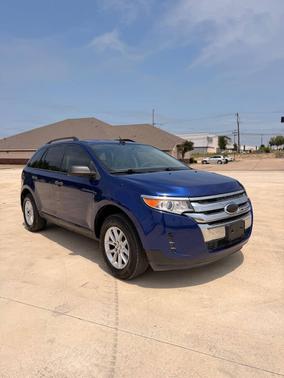 Deep Impact Blue Metallic 2013 Ford Edge SE