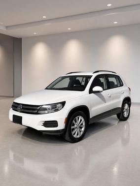 Pure White 2017 Volkswagen Tiguan 2.0T S