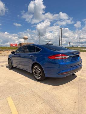 Lightning Blue 2018 Ford Fusion SE