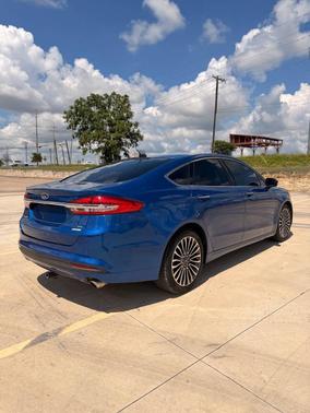 Lightning Blue 2018 Ford Fusion SE