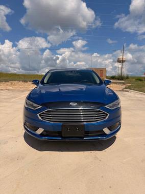 Lightning Blue 2018 Ford Fusion SE
