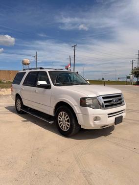 White Platinum Metallic Tri-Coat 2012 Ford Expedition Limited
