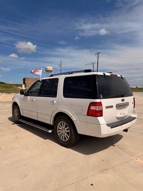 White Platinum Metallic Tri-Coat 2012 Ford Expedition Limited