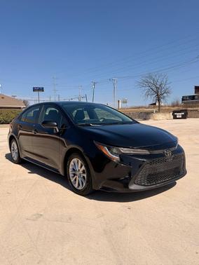 Black Sand Pearl 2021 Toyota Corolla LE