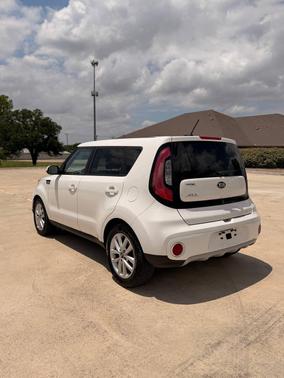 Clear White/Red Roof 2019 Kia Soul +