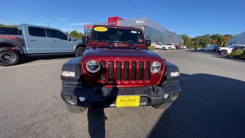 Red 2021 Jeep Wrangler Unlimited Sport