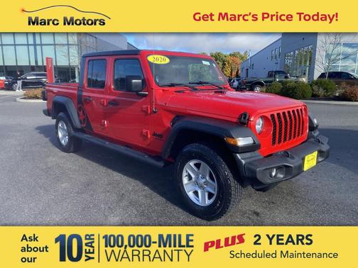 Firecracker Red 2020 Jeep Gladiator Sport