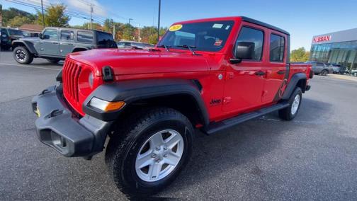 Firecracker Red 2020 Jeep Gladiator Sport