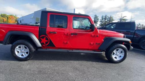 Firecracker Red 2020 Jeep Gladiator Sport