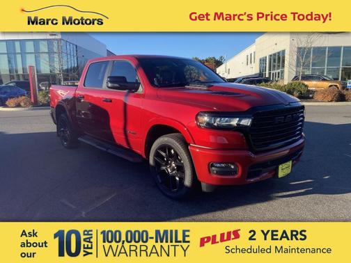 Molten Red Pearlcoat 2027 RAM 1500 Laramie