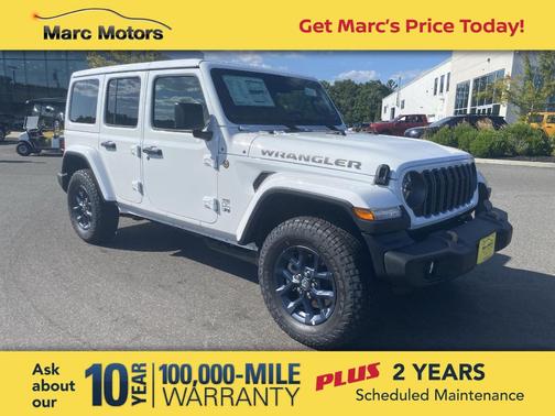 Bright White 2026 Jeep Wrangler Sport
