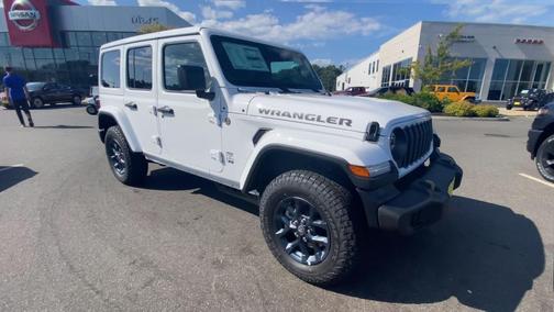 Bright White 2026 Jeep Wrangler Sport