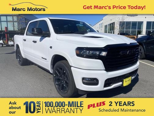 Bright White 2027 RAM 1500 Laramie