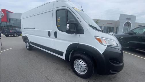 Bright White 2025 RAM ProMaster 2500 High Roof