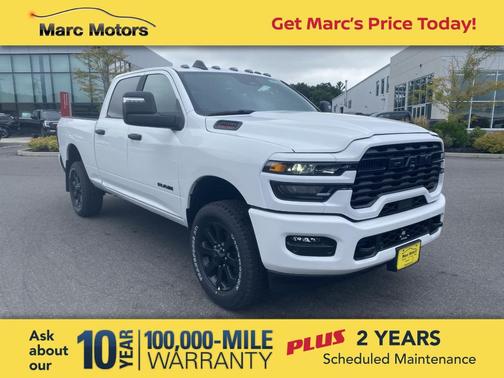 Bright White 2026 RAM 2500 Big Horn