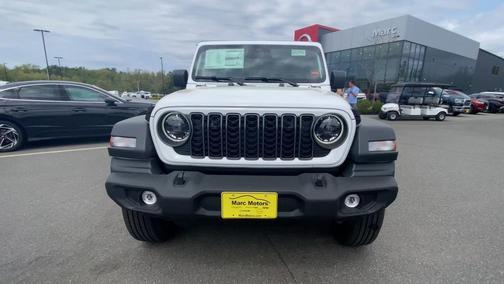 Bright White 2026 Jeep Wrangler Sport