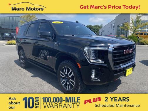 Onyx Black 2023 GMC Yukon AT4