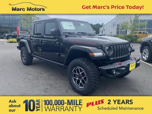 Black 2026 Jeep Gladiator Rubicon
