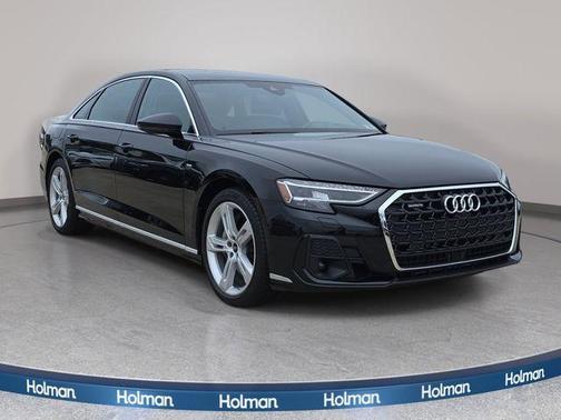 Mythos Black Metallic 2025 Audi A8 L 55