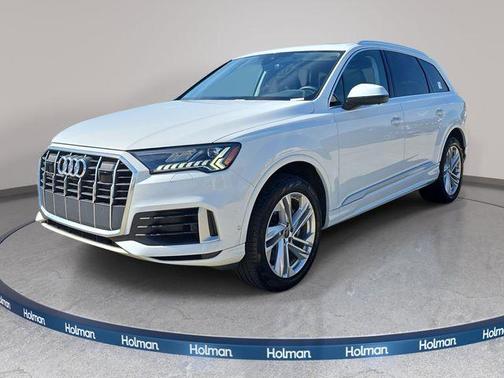 Glacier White Metallic 2023 Audi Q7 55 Premium Plus