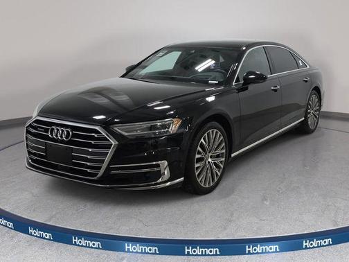 Mythos Black Metallic 2019 Audi A8 L 55