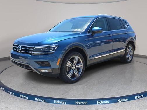 Silk Blue Metallic 2018 Volkswagen Tiguan 2.0T SEL Premium