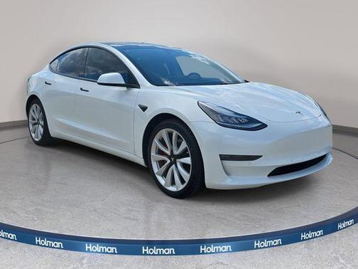 Pearl White Multi 2020 Tesla Model 3 Performance
