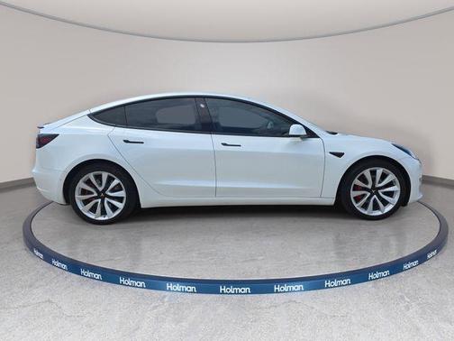 Pearl White Multi 2020 Tesla Model 3 Performance