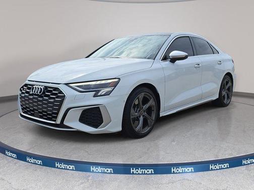 Glacier White Metallic 2023 Audi S3 2.0T quattro Premium
