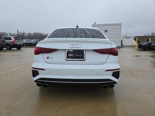 Glacier White Metallic 2023 Audi S3 2.0T quattro Premium