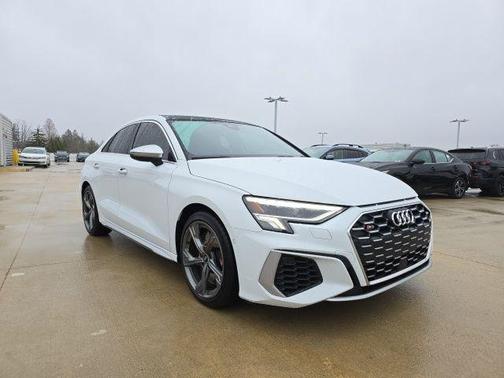 Glacier White Metallic 2023 Audi S3 2.0T quattro Premium