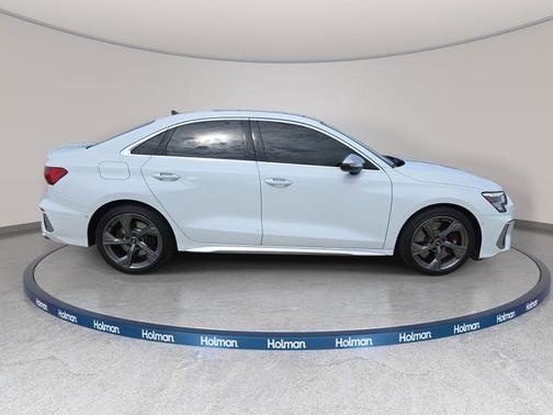 Glacier White Metallic 2023 Audi S3 2.0T quattro Premium