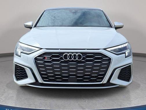 Glacier White Metallic 2023 Audi S3 2.0T quattro Premium