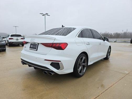 Glacier White Metallic 2023 Audi S3 2.0T quattro Premium