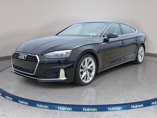 Brilliant Black 2020 Audi A5 2.0T Premium