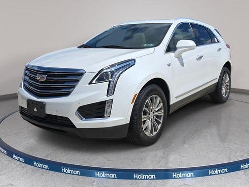 Crystal White Tri-Coat 2019 Cadillac XT5 Luxury