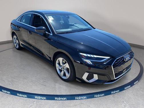 Brilliant Black 2023 Audi A3 40 Premium